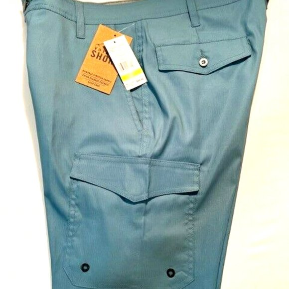 Trunks Swim and Surf Co.- Voyager Shorts - Size "30" Mineral Blue/Light Teal - Picture 5 of 7